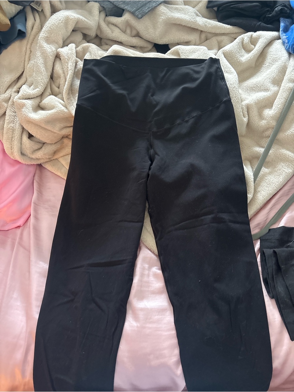 Black womens aerie High-Waist Leggings